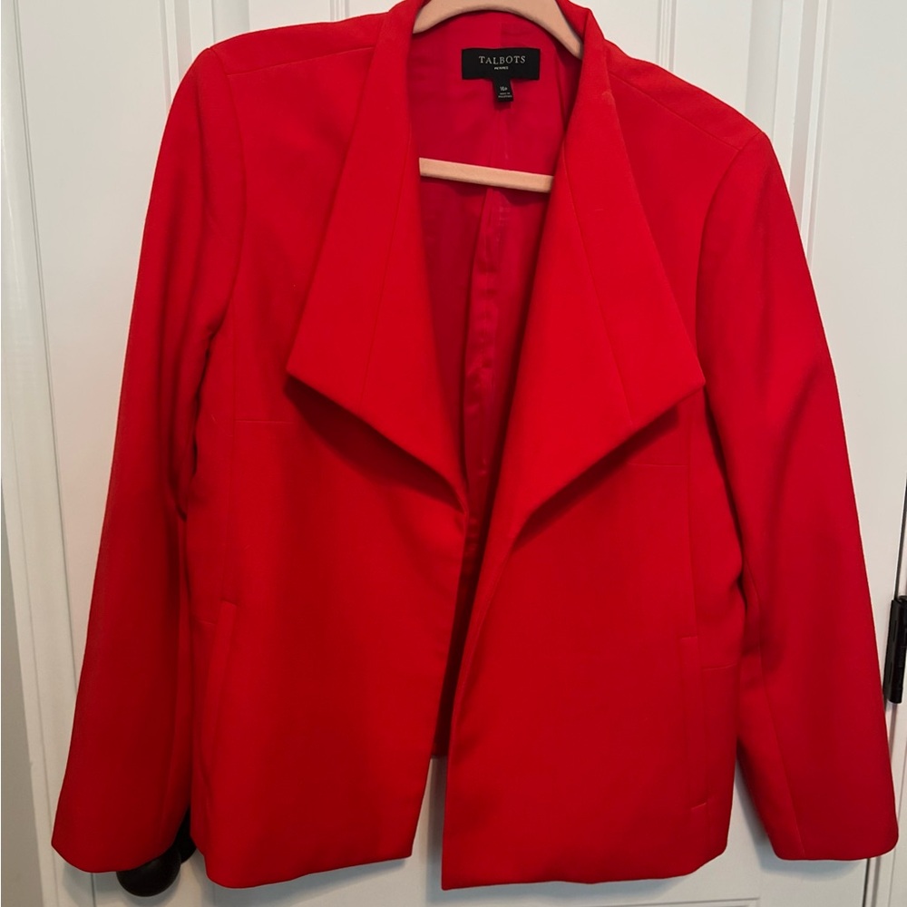 Talbots Women's Red Jacket